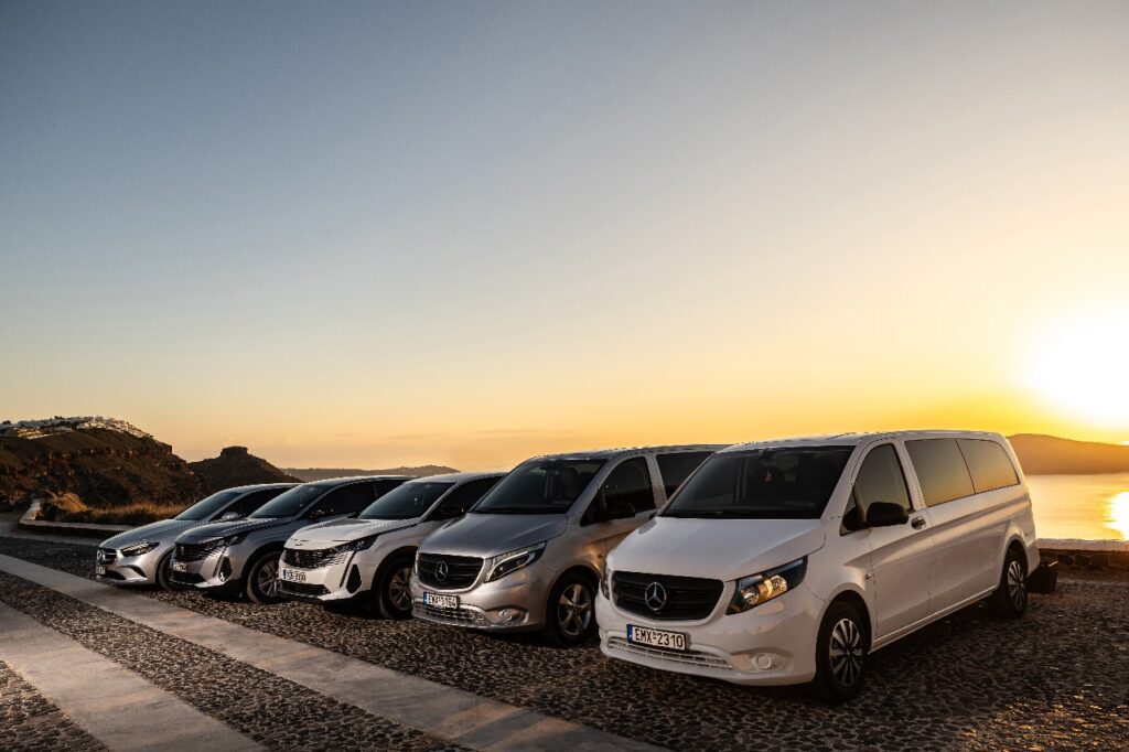 Santorini taxi company