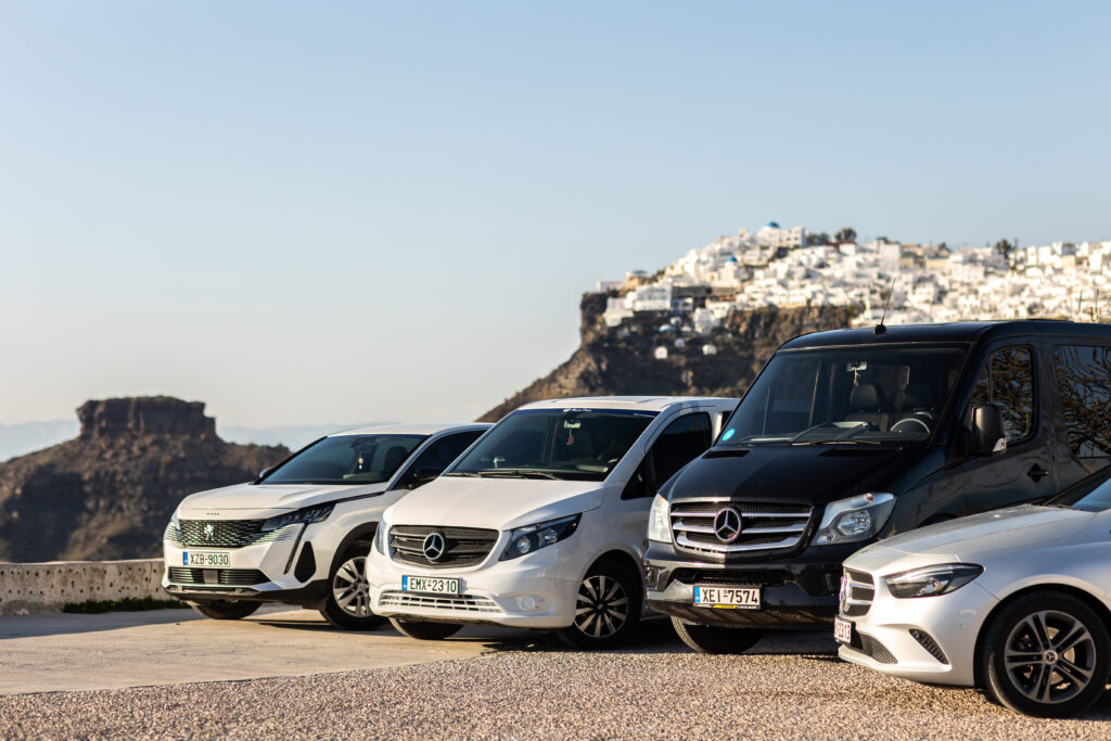 transportation company in Santorini