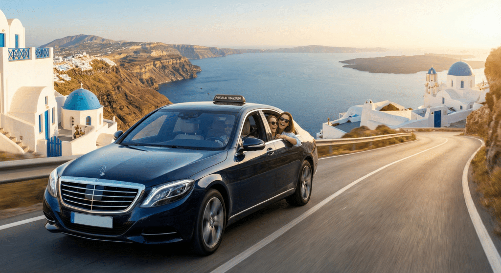 Private Transfer Santorini Greece – Luxury & VIP Airport Taxi Services